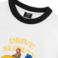 Áo Thun Ringer Relaxed Fit Drive Slowly_