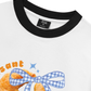 Áo Thun Ringer Relaxed Fit Sweet Pastry BLue Plaid Bow
