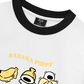 Áo Thun Ringer Relaxed Fit Banana Puppy