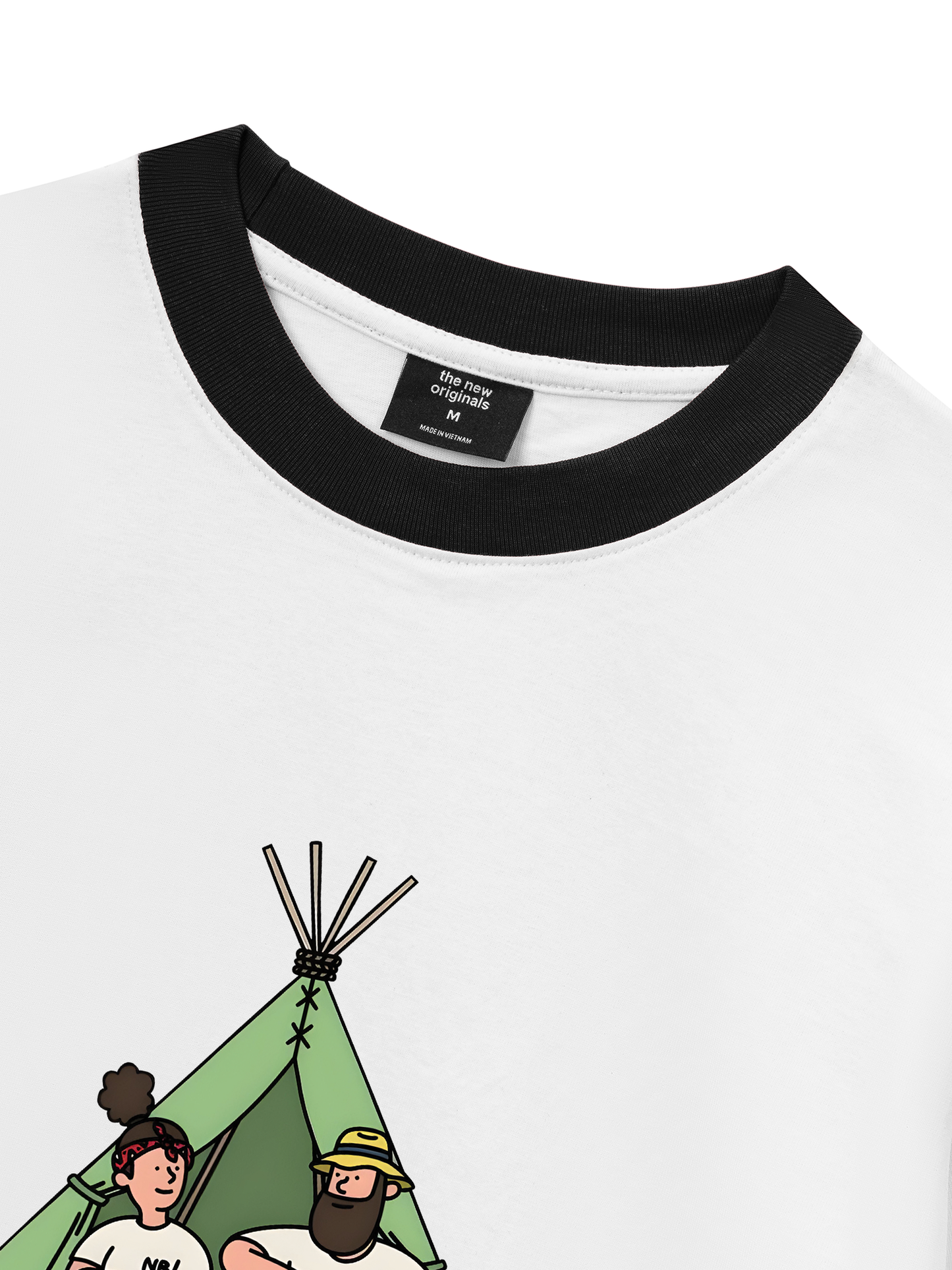 Áo Thun Ringer Relaxed Fit camper