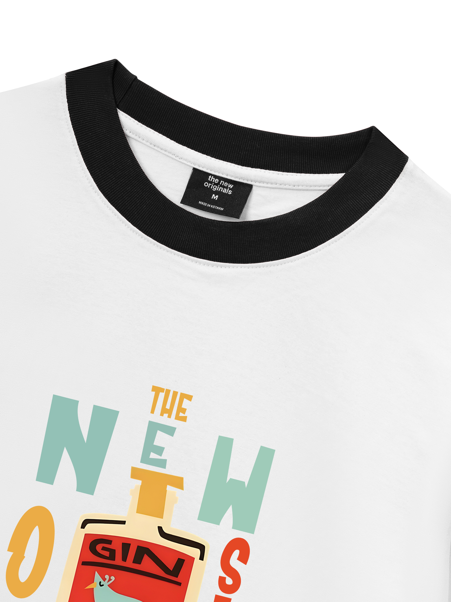 Áo Thun Ringer Relaxed Fit GIN