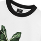 Áo Thun Ringer Relaxed Fit Tropical Alocasia Leaf