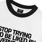 Áo Thun Ringer Relaxed Fit Life Vibe Be Yourself