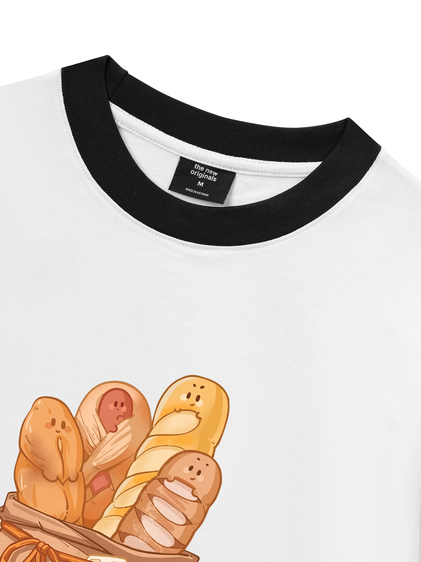 Áo Thun Ringer Relaxed Fit Love Bread