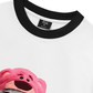 Áo Thun Ringer Relaxed Fit Animal Mood Pink Meow