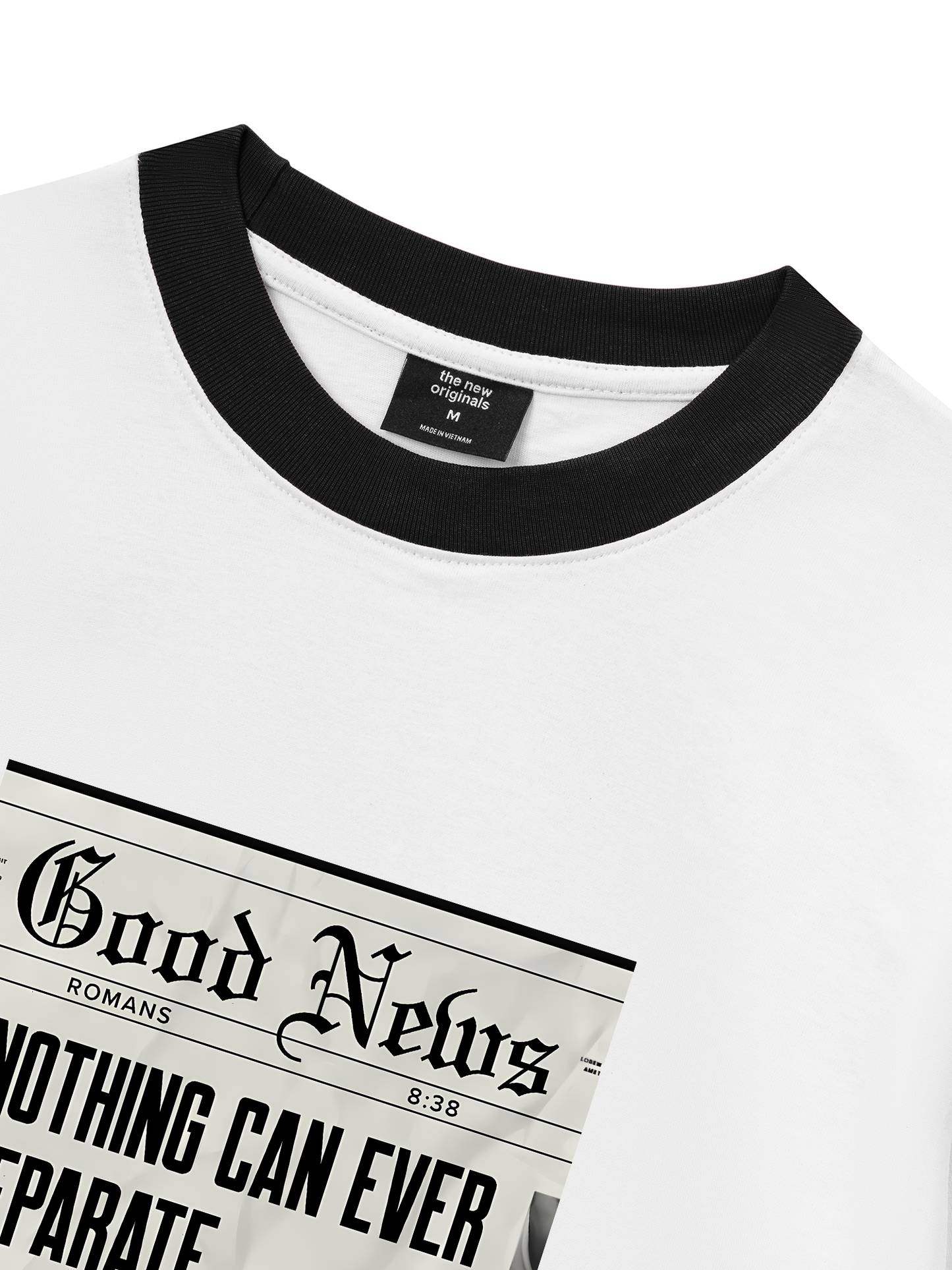 Áo Thun Ringer Relaxed Fit Be Bold Good News