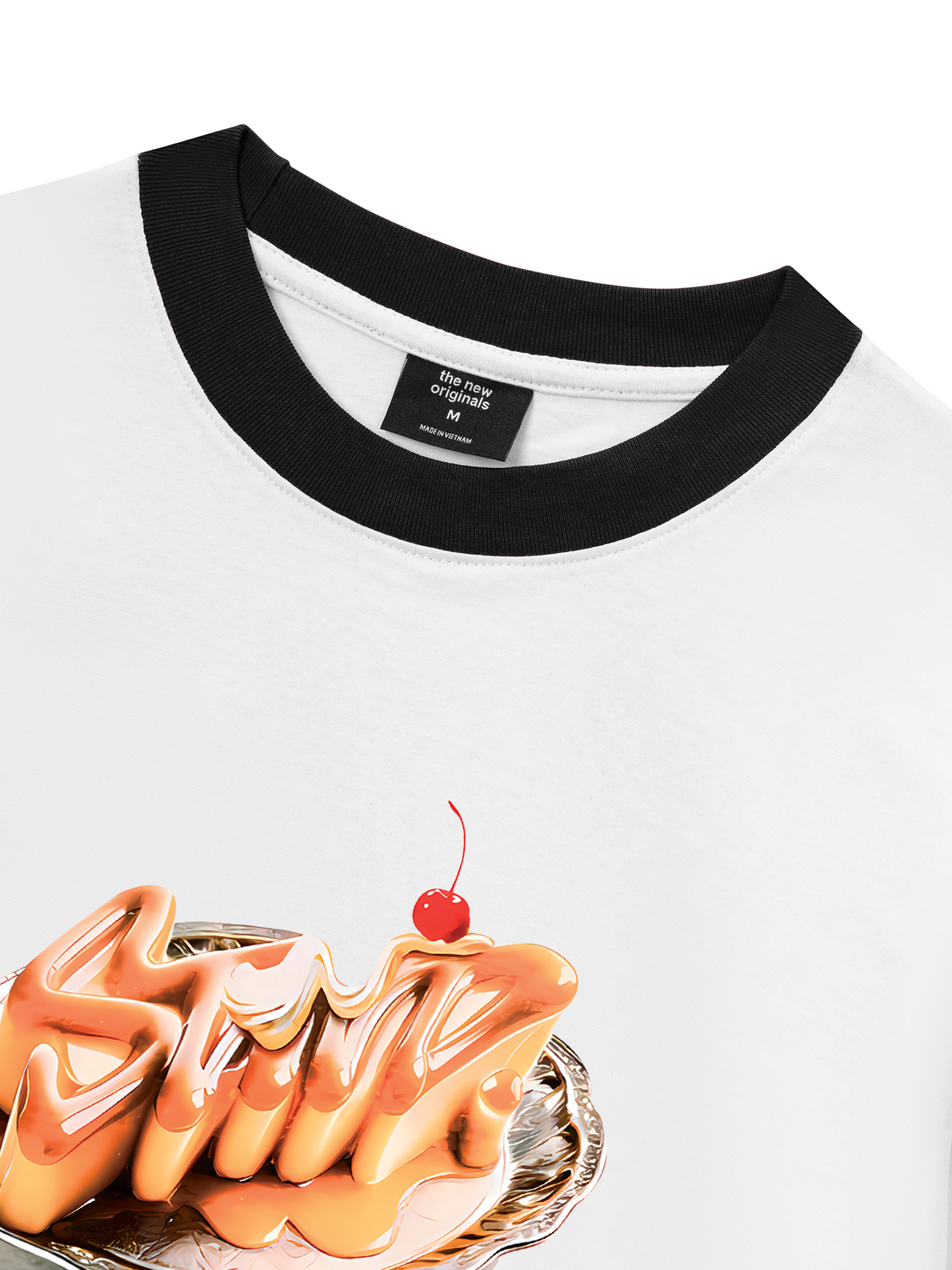 Áo Thun Ringer Relaxed Fit Sweet Pastry Perfect Freat