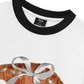 Áo Thun Ringer Relaxed Fit Sweet Pastry Silver Bow