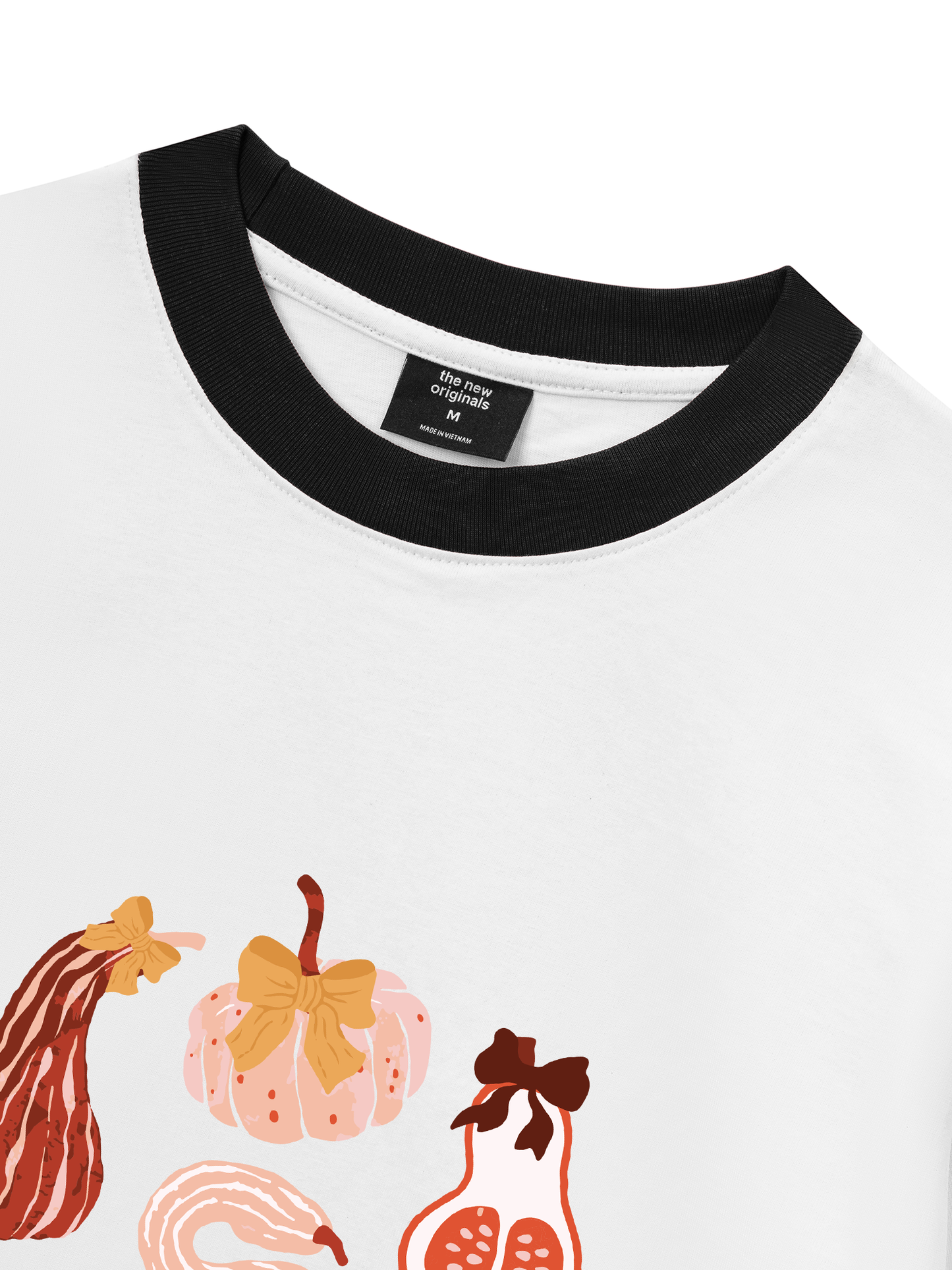 Áo Thun Ringer Relaxed Fit Pumpkin Season