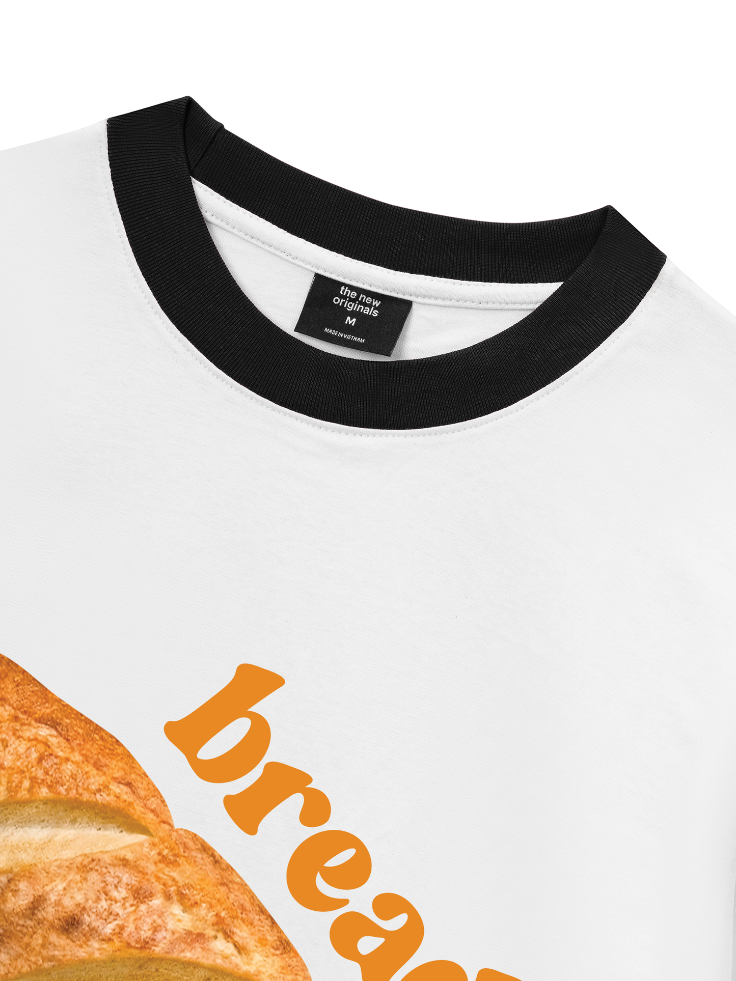 Áo Thun Ringer Relaxed Fit Bread