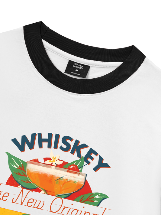 Áo Thun Ringer Relaxed Fit whiskey sour