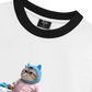 Áo Thun Ringer Relaxed Fit Animal Mood Mommy Meow