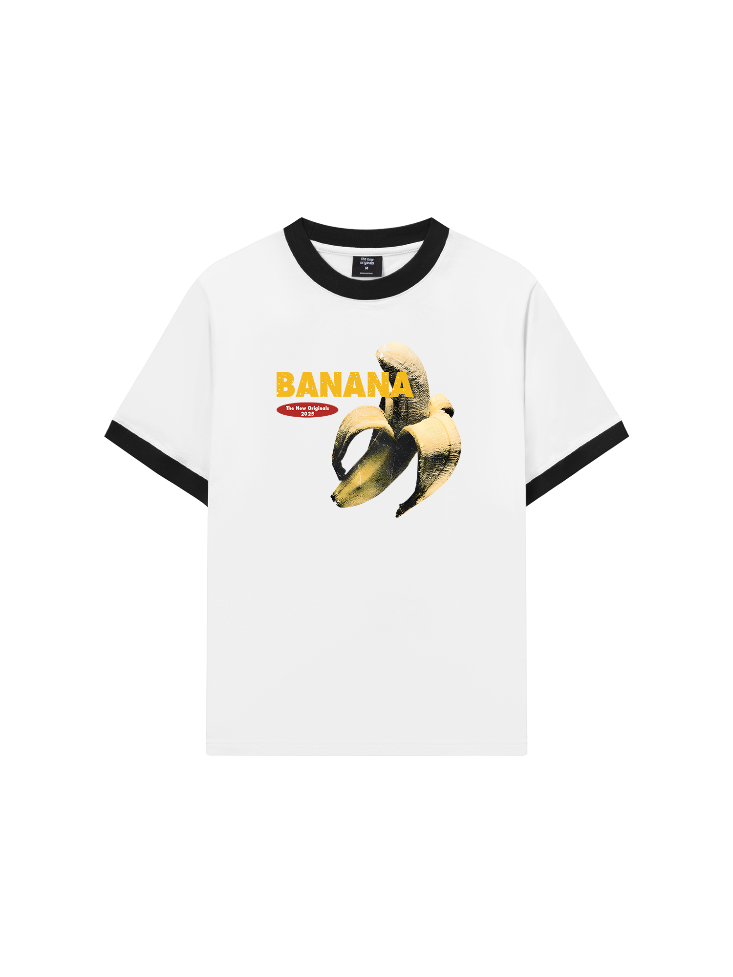 Áo Thun Ringer Relaxed Fit Summer Vibes Retro Bananaa