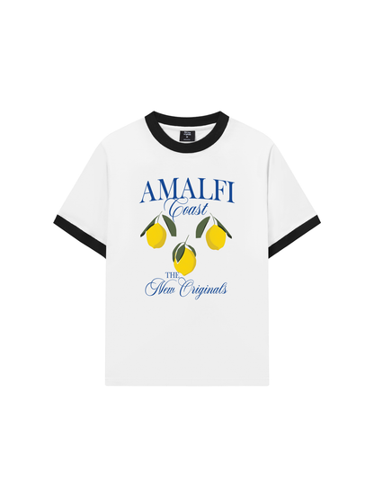 Áo Thun Ringer Relaxed Fit Summer Vibes Amalfi Coast