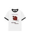 Áo Thun Ringer Relaxed Fit Summer Vibes Red LOve