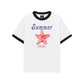 Áo Thun Ringer Relaxed Fit Summer Vibes Beach