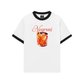Áo Thun Ringer Relaxed Fit Fresh Red Negroni