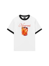 Áo Thun Ringer Relaxed Fit Fresh Red Negroni