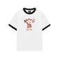 Áo Thun Ringer Relaxed Fit Animal Bunny