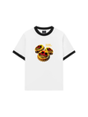Áo Thun Ringer Relaxed Fit Gangster Smile Cap Art