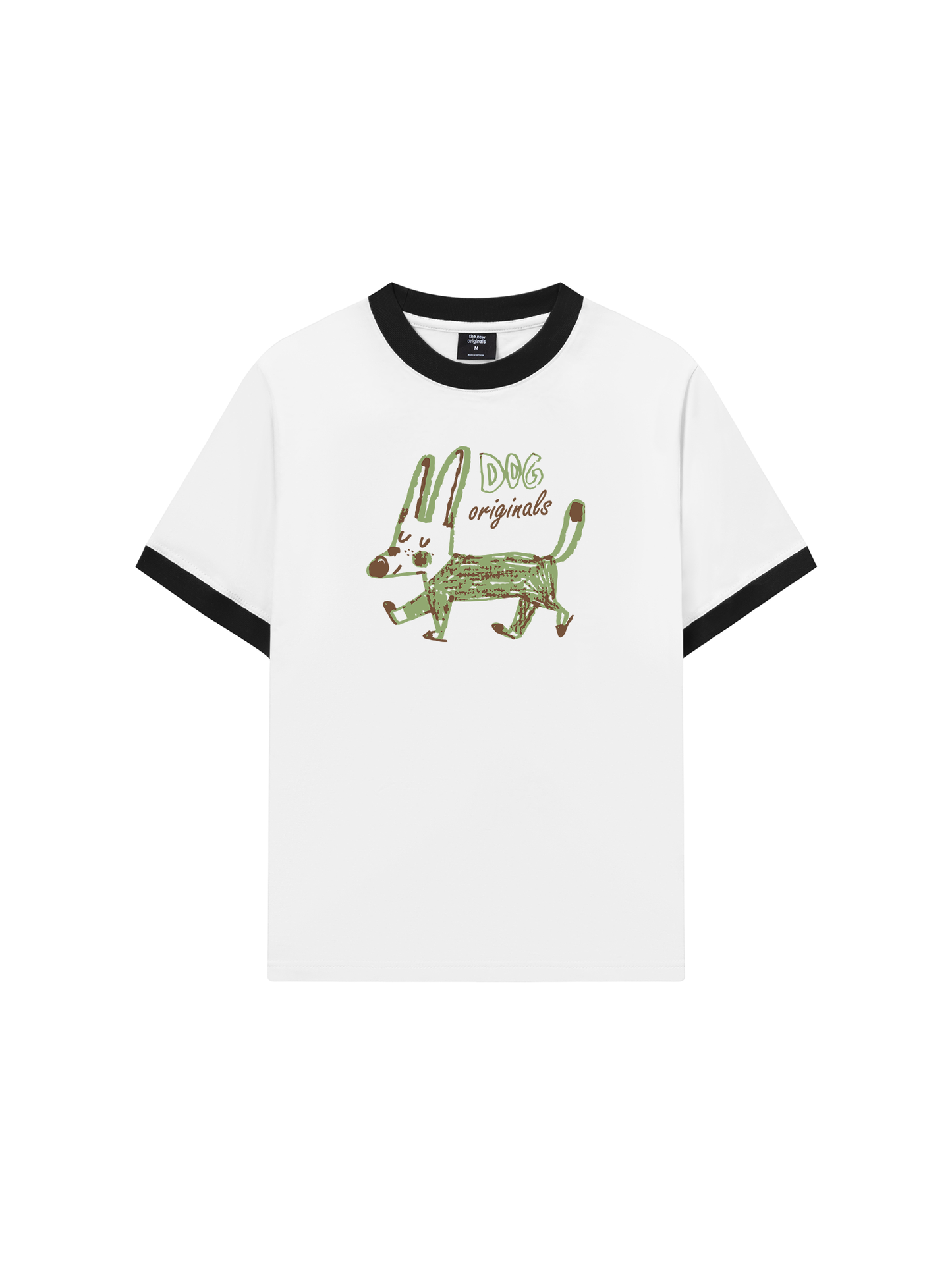 Áo Thun Ringer Relaxed Fit Dog Originals