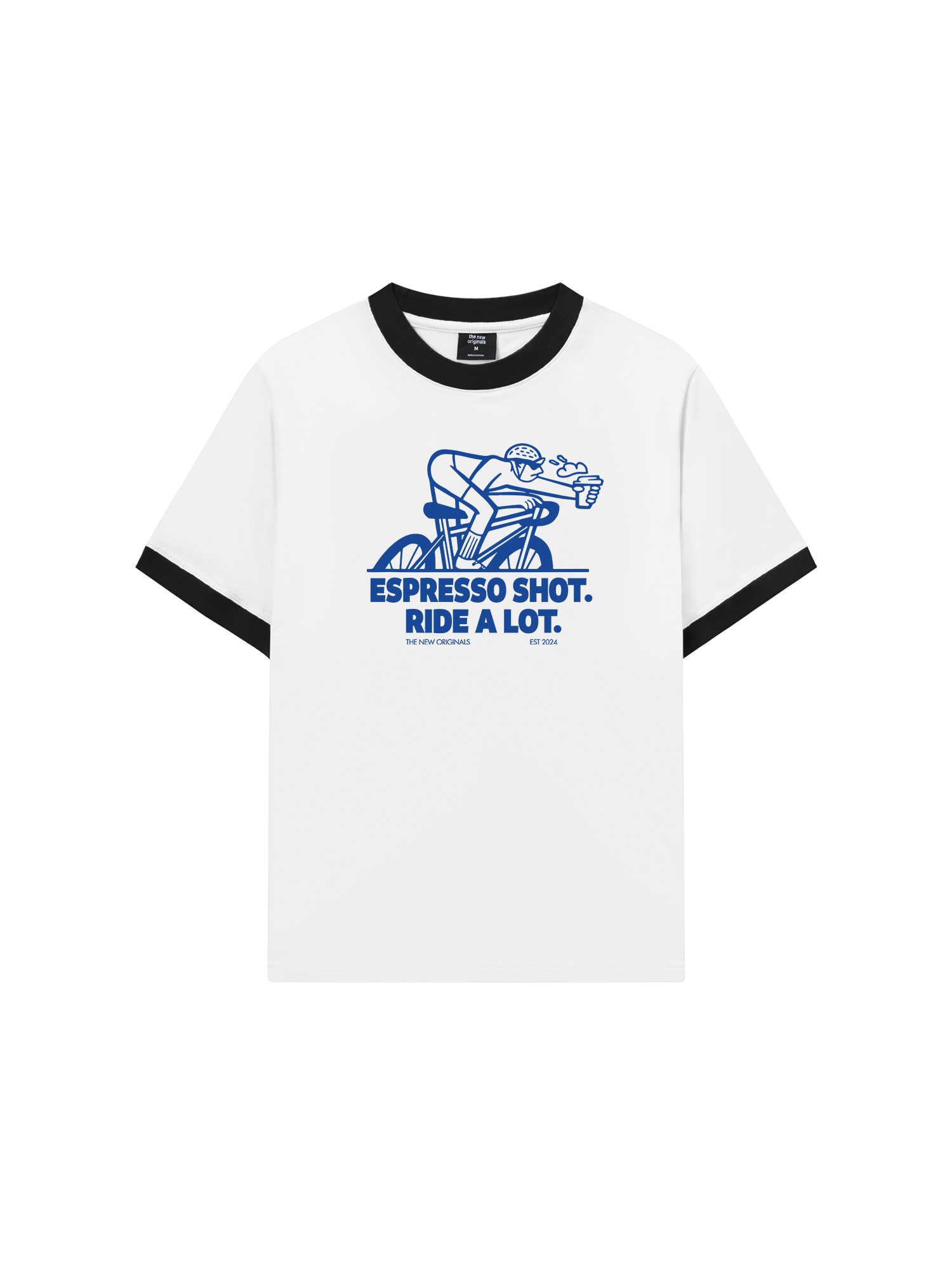 Áo Thun Ringer Relaxed Fit Ride A Lot Oversized