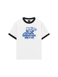 Áo Thun Ringer Relaxed Fit Ride A Lot Oversized