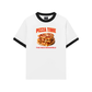 Áo Thun Ringer Relaxed Fit Foody Pizza Time
