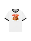 Áo Thun Ringer Relaxed Fit Foody Pizza Time