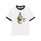Áo Thun Ringer Relaxed Fit Go Out Coffee & Bread