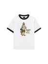 Áo Thun Ringer Relaxed Fit Go Out Coffee & Bread