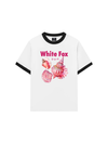 Áo Thun Ringer Relaxed Fit Ocean White Fox