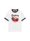Áo Thun Ringer Relaxed Fit Summer Vibes Raspberry