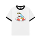 Áo Thun Ringer Relaxed Fit Ocean baby Shark