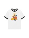 Áo Thun Ringer Relaxed Fit Drive Slowly_