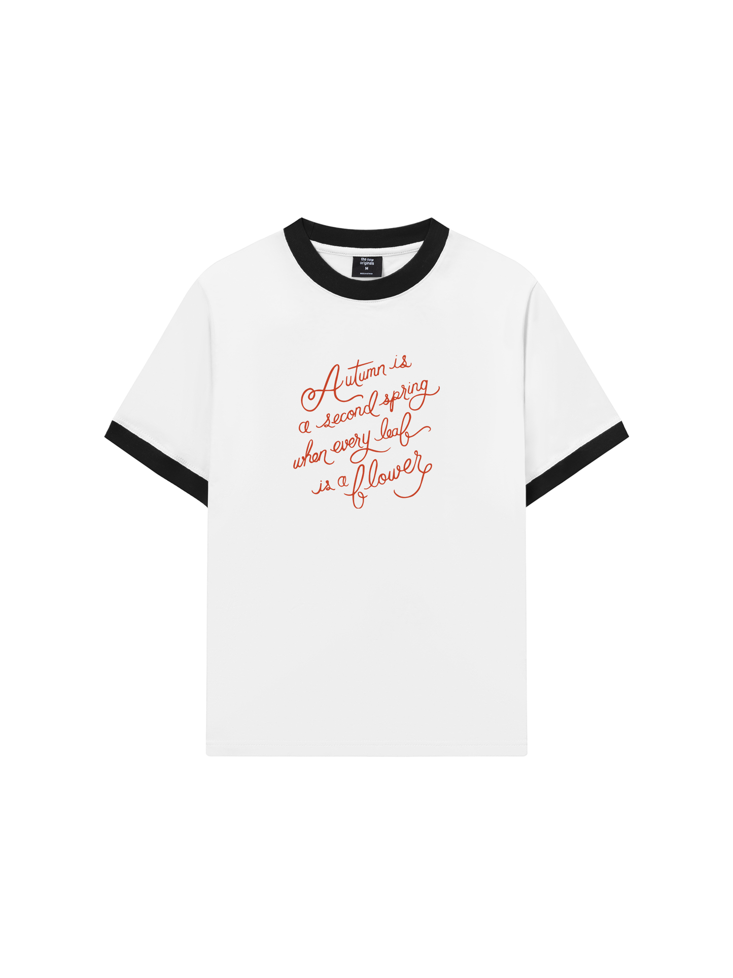 Áo Thun Ringer Relaxed Fit Autumn is a Second Spring