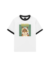 Áo Thun Ringer Relaxed Fit Lady cat