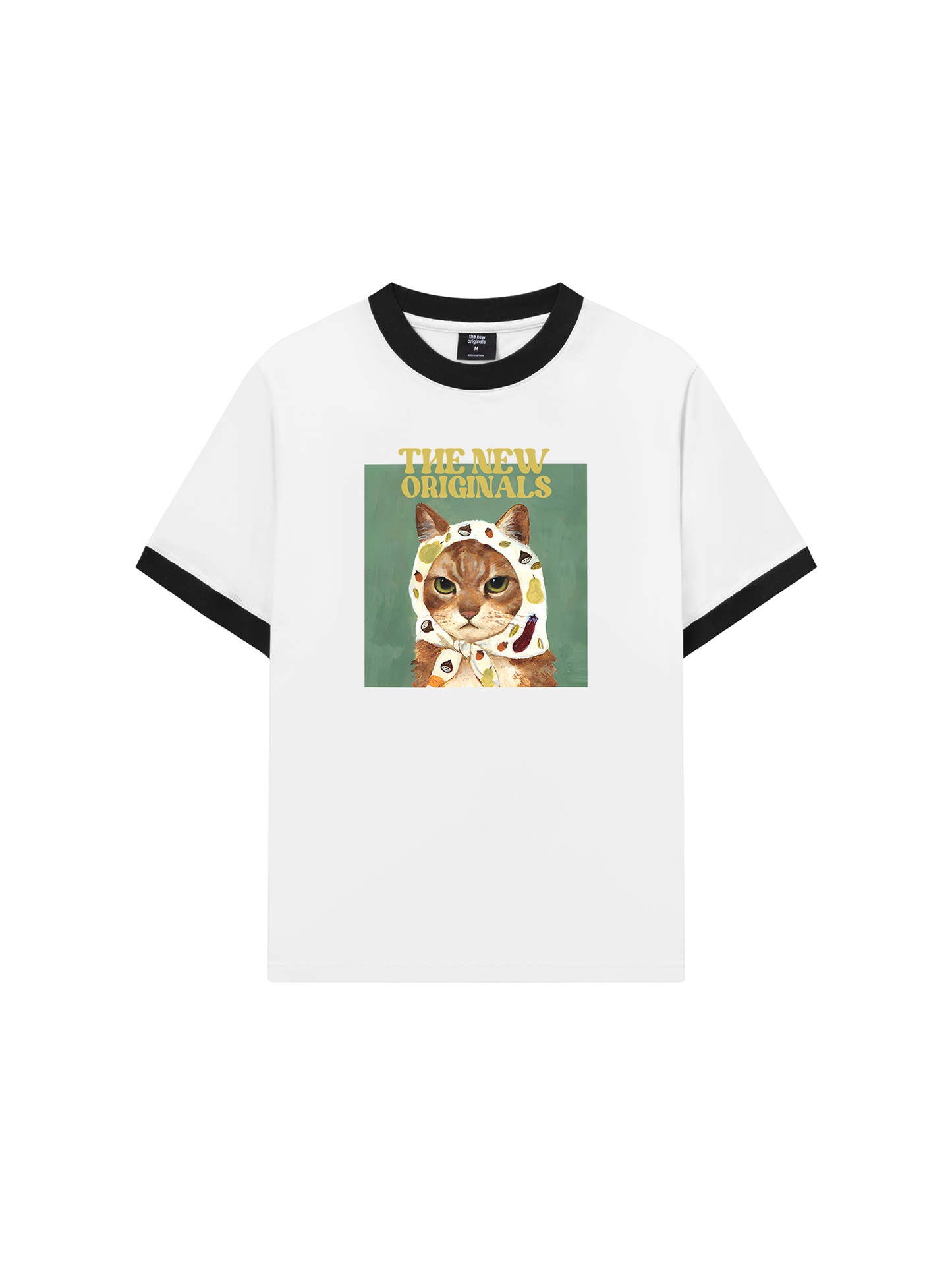 Áo Thun Ringer Relaxed Fit Lady cat