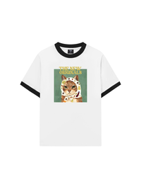 Áo Thun Ringer Relaxed Fit Lady cat