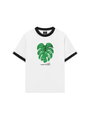 Áo Thun Ringer Relaxed Fit Tropical Monsteraaaa