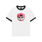Áo Thun Ringer Relaxed Fit Animal Mood Pink Meow