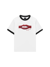 Áo Thun Ringer Relaxed Fit Teeth Zip Classic