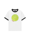 Áo Thun Ringer Relaxed Fit Summer Vibes Lemon
