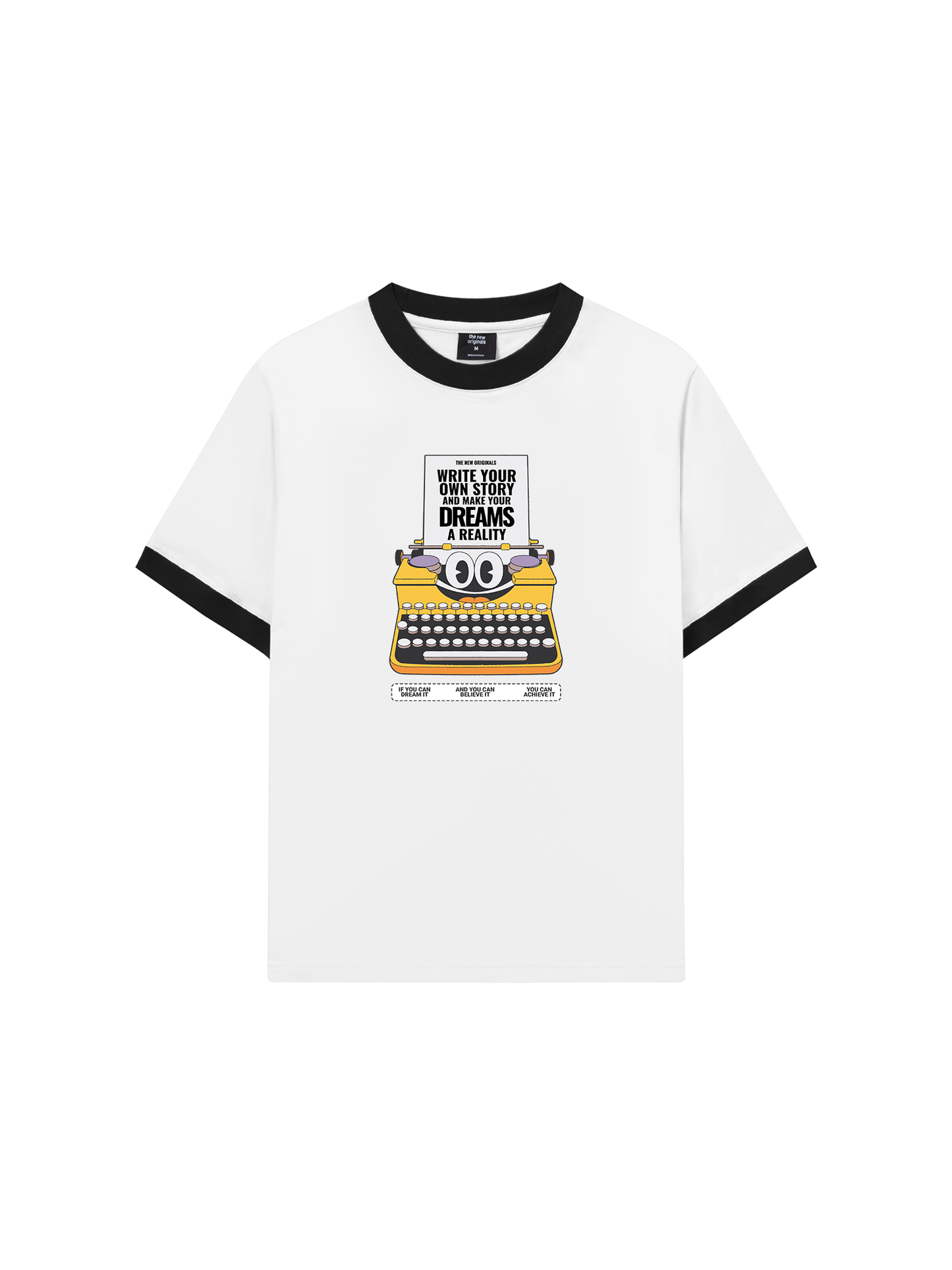 Áo Thun Ringer Relaxed Fit Write Your Own Story