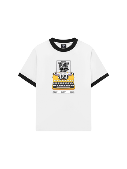 Áo Thun Ringer Relaxed Fit Write Your Own Story