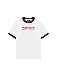 Áo Thun Ringer Relaxed Fit Foody Donut Sprinkles