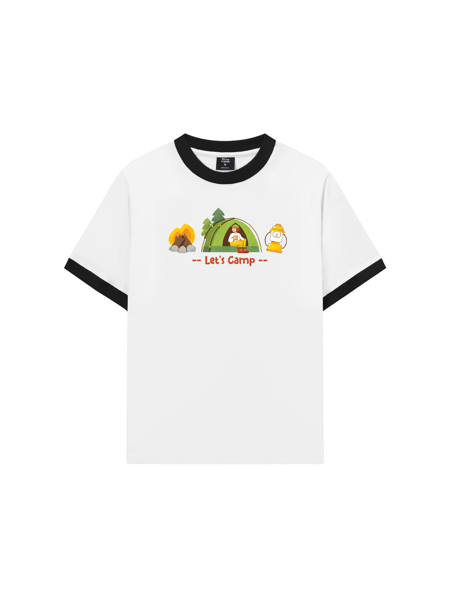 Áo Thun Ringer Relaxed Fit Let_s Camp