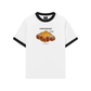 Áo Thun Ringer Relaxed Fit Sweet Pastry Croisant