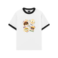 Áo Thun Ringer Relaxed Fit Sweet Pastry Cute Humburger