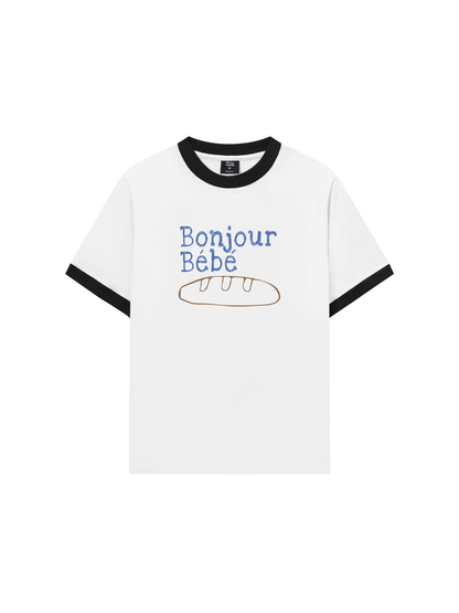 Áo Thun Ringer Relaxed Fit Bonjour Bebe